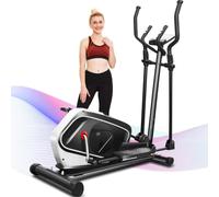 Profun Elliptique Fitness 16 Niveles Résistance Contrôle Electrónico,Contrôle électronique, Affichage LCD, APP Support,Volant de 16 Livres,Charge maximale 390 LB (2023)