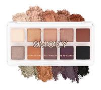 Profusion Cosmetics Collection de 10 Palettes d'ombre à Paupières, Smoky