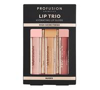PROFUSION COSMETICS Lip Trio Brillant à lèvres haute brillance Nudes