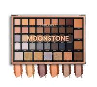 Profusion Cosmetics Moonstone Palette de 42 ombres à paupières mates satinées scintillantes et métallisées nude fumées pour cosmétiques de beauté et cosmétiques - Poudre hautement pigmentée longue