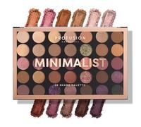 Profusion Cosmetics Palette de fards à paupières minimaliste de 35 nuances, soyez créatif avec des nuances nude mélangables et des finitions pailletées, palette de fards à paupières nude de qualité
