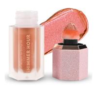 PROFUSION COSMETICS Shimmer Hour Blush Liquide Enlumineur, Peach Mimosa, Fini Scintillant