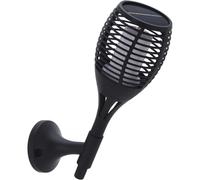ProGarden 3-en-1 LED Lampe de poche solaire de jardin noir