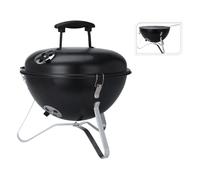 ProGarden Barbecue forme de boule 37 cm noir
