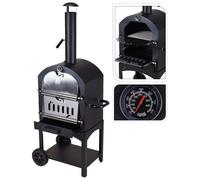 ProGarden BBQ Four à pizza noir