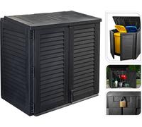 PROGARDEN Boîte de rangement multifonctionnelle 117 x 74 x 110 cm KO-Y54401050