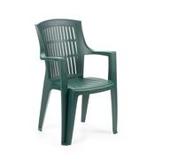 PROGARDEN Chaise Fauteuil En Polypropylène ARPA VERDE 55x60 Vert 55x60x91 cm