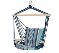 ProGarden Chaise hamac suspendue pliante pour balcon/jardin/terrasse, stable et anti-basculement, 45 x 100 x 43 cm