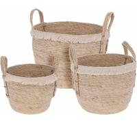 PROGARDEN Couvercle pour pot de fleurs set de 3 pcs tricoté LILIA ECO KO-KR2002280