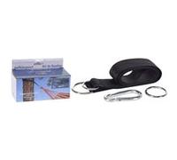 ProGarden Ensemble d'accessoires de hamac Noir