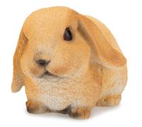 Progarden Figurine de jardin Lapin brun Polyrésine 16x16x10,5 cm