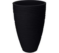 PROGARDEN Jardinière d'extérieur striée 40 cm anthracite KO-Y54201720