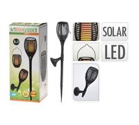 ProGarden Lampe solaire de jardin à LED 3 en 1 Noir 442206