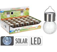ProGarden Lampe solaire Lampe LED Lampe de jardin Lampe à suspendre écologique ORNEMENT 5x9 cm