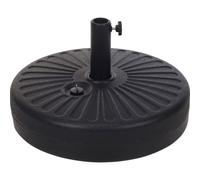 ProGarden Parasol Socle 22 litres 51 cm noir