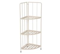 PROGARDEN Porte-fleurs coin 3 étages beige KO-X71000680