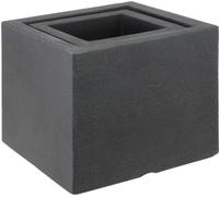 PROGARDEN Pot de fleurs carré, lot de 2 KO-Y54182220