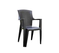 PROGARDEN STAPELSESSEL HOC H Anthrazit Eden