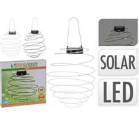 PROGARDEN Suspension solaire à LED noire KO-DX9200090cern