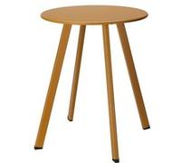 Table d'appoint 40x49 cm jaune moutarde mat, table, table d'accent,, table de jardin