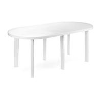 Progarden Table en résine 180 Blanc 181 x 90 cm