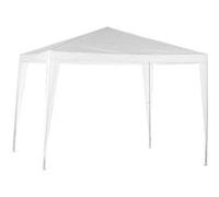 ProGarden Tente de Réception 300x300x245 cm Blanc Tonnelle Pavillon de Jardin 436140 Blanc G