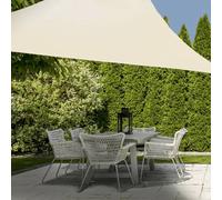 Progarden Toile D'ombrage 3,6x3,6x3,6 M Crème Triangulaire