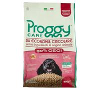 Proggy Care - Croquettes pour Chiens Adultes, 800 g, Aliment Complet 100% végétal à Base de protéines de légumineuses, goût Pois Chiches, idéal pour Chiens de Taille Mini (3-10 kg)