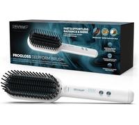Progloss Coffret Cadeau Sèche-Cheveux Quadri-Ionique Léger Avec Embout Concentrateur Et Volumiseur+Brosse Chauffante Volume Boucles 38Mm¿Lot De 2 Produits Emballes Séparément