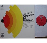 Programm für Millionen-50 Jahre Deutscher Rundfunk - Konrad Adenauer, Hans Albers, Bully Buhlan, Joseph Stalin / Vinyl record [Vinyl-LP]