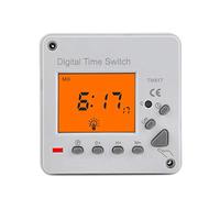 Programmable Digital Time control switch, timer 220V, rail DIN TM617-1