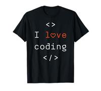 Programmateur amusant « I love coding » T-Shirt