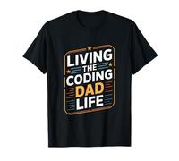 Programmateur Amusant Living The Coding Dad Life T-Shirt