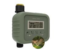 Programmateur Arrosage Jardin par MMOBIEL - Minuterie d'Irrigation avec 9 Programmes, Modes Manuel & Auto, Grand Écran LCD, Capteur Pluie, Verrouillage Enfant - sans WiFi/Appli - Facile à Installer