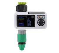 Programmateur Arrosage Solaire IP68 Étanche, Détecteur Pluie Automatique, Auto Inspection Temps Réel - Économie Énergie, Grand Écran, pour Jardin et Balcon