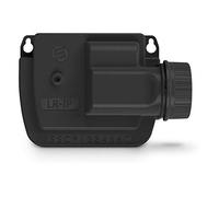 Programmateur d'arrosage à piles 9 V modèle LR-IP2 avec connexion Bluetooth et radio longue portée utilisée par LoRa, pour 2 saisons, noir, 14 x 9 x 5,5 cm (référence : Solem LR-IP2)