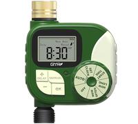 Programmateur d'arrosage automatique avec écran LCD - Contrôle manuel de l'arrosage - Minuteur d'arrosage pour le jardin
