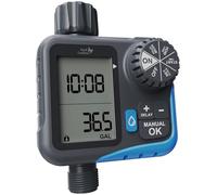 Royal Gardineer Programmateur d'arrosage BWC-640 et compteur d'eau