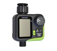 Jardibric - Programmateur Arrosage Digital avec Débitmètre - Minuteur Arrosage Automatique 1320 L/h Suivi Consommation Eau