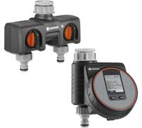 Contrôle Flexible de l'Irrigation + Connexion à Double Robinet
