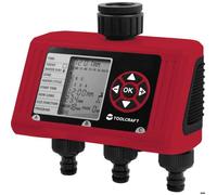 Programmateur d'arrosage - TOOLCRAFT - Easy Trio - Rouge - Electrique - Arrosage de jardin