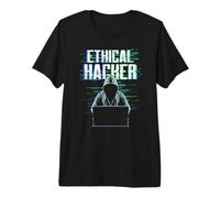 Programmateur de Blague Hacker éthique T-Shirt Haut de Gamme