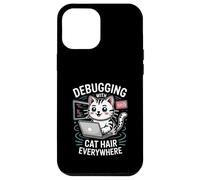 Programmateur de débogage avec des Poils de Chat Partout Coque pour iPhone 12 Pro Max