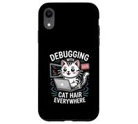 Programmateur de débogage avec des Poils de Chat Partout Coque pour iPhone XR
