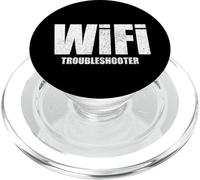 Programmateur de dépannage WiFi - Support Technique Informatique Amusant PopSockets PopGrip pour MagSafe