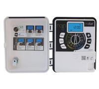 Programmateur de pluie I-DIAL 6 secteurs 24 volts avec étui