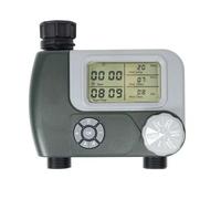 PNI Programmateur d'irrigation WT10 – écran LCD – raccord 3/4" – 2 sorties – Vert