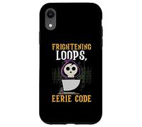 Programmateur Effrayant Loops Eerie Code Spooky Halloween Coque pour iPhone XR