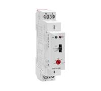 Programmateur Electrique d'Escalier 16A GRT8-LS AC 230V pour minuterie modulaire pour Rail DIN TH-35mm Minuterie pour Eclairage dans avec 0,5 à 20 min Réglable pour Escalier couloir, Rail DIN