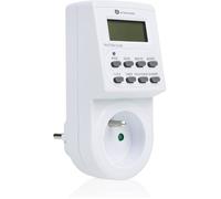 Programmateur hebdomadaire enfichable Smartwares - 4 modes - 10 programmes - Idéal pour l'éclairage